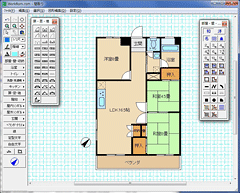 間取り図作成ソフト