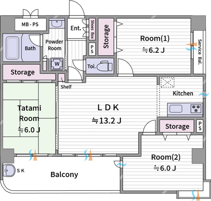 ADPARK SYSTEM 間取りVer.11